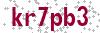 Security Code - Visually impaired may click to show text version of code in new window
