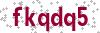 Security Code - Visually impaired may click to show text version of code in new window